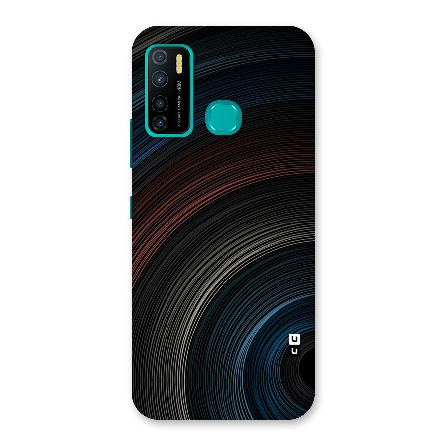 Dark Shade Swirls Back Case for Infinix Hot 9 Pro