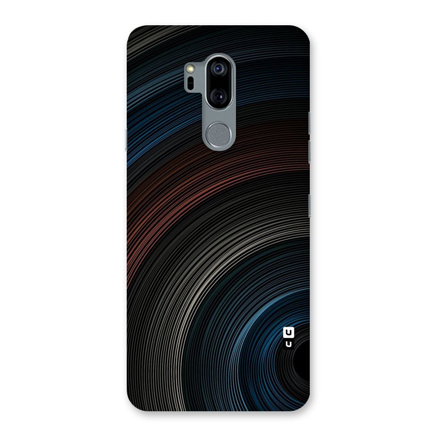 Dark Shade Swirls Back Case for LG G7