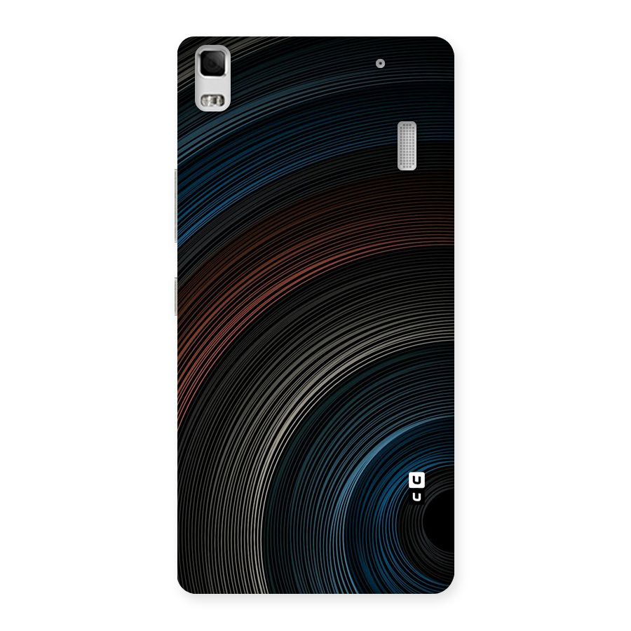 Dark Shade Swirls Back Case for Lenovo K3 Note