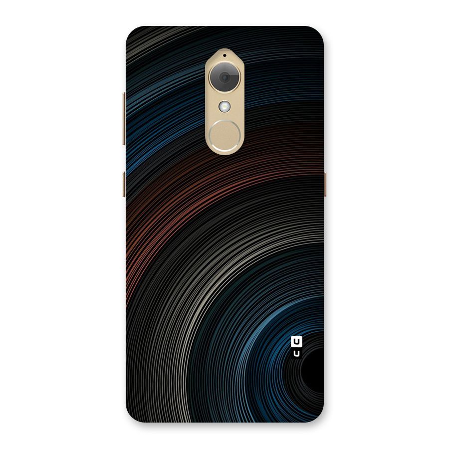 Dark Shade Swirls Back Case for Lenovo K8