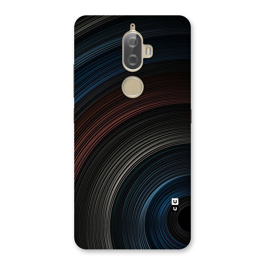 Dark Shade Swirls Back Case for Lenovo K8 Plus
