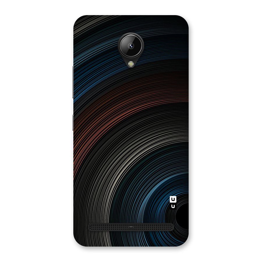 Dark Shade Swirls Back Case for Lenovo C2
