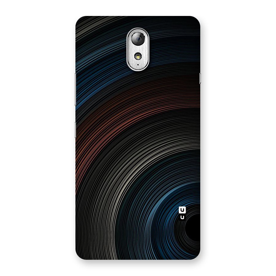 Dark Shade Swirls Back Case for Lenovo Vibe P1M