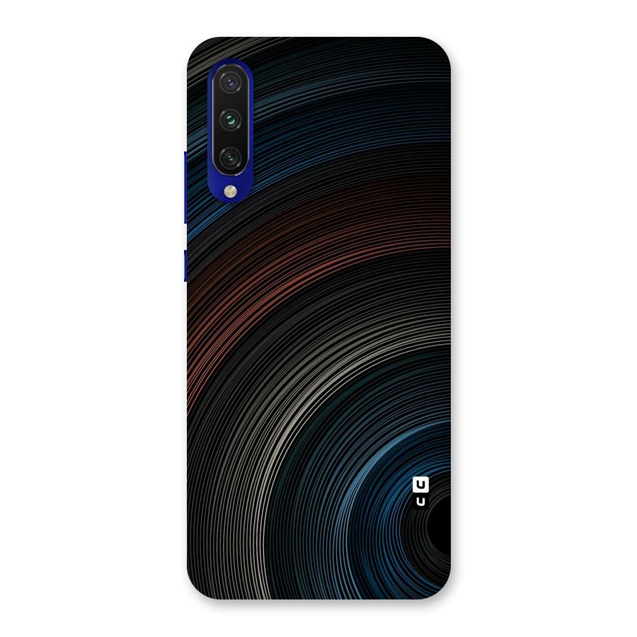 Dark Shade Swirls Back Case for Mi A3
