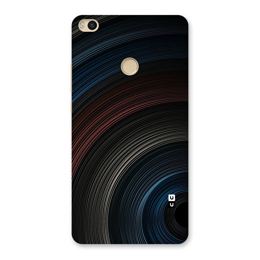 Dark Shade Swirls Back Case for Mi Max 2