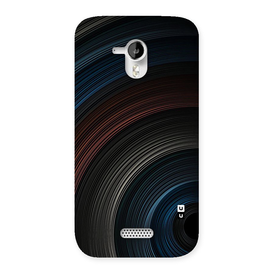 Dark Shade Swirls Back Case for Micromax Canvas HD A116