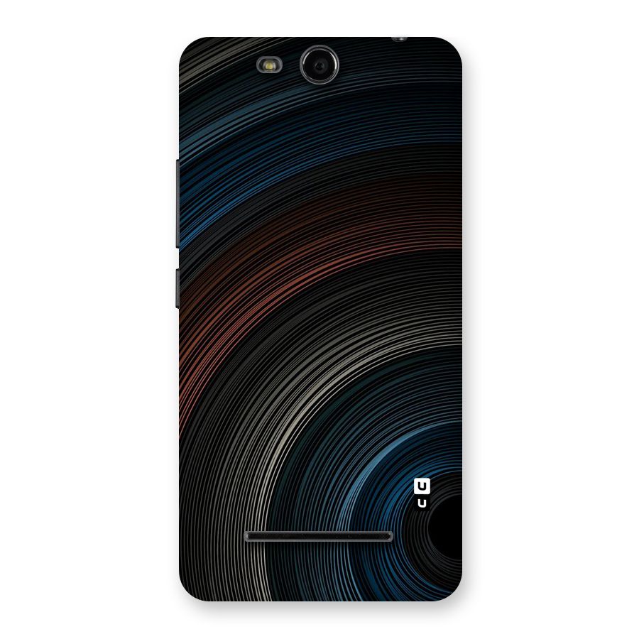 Dark Shade Swirls Back Case for Micromax Canvas Juice 3 Q392