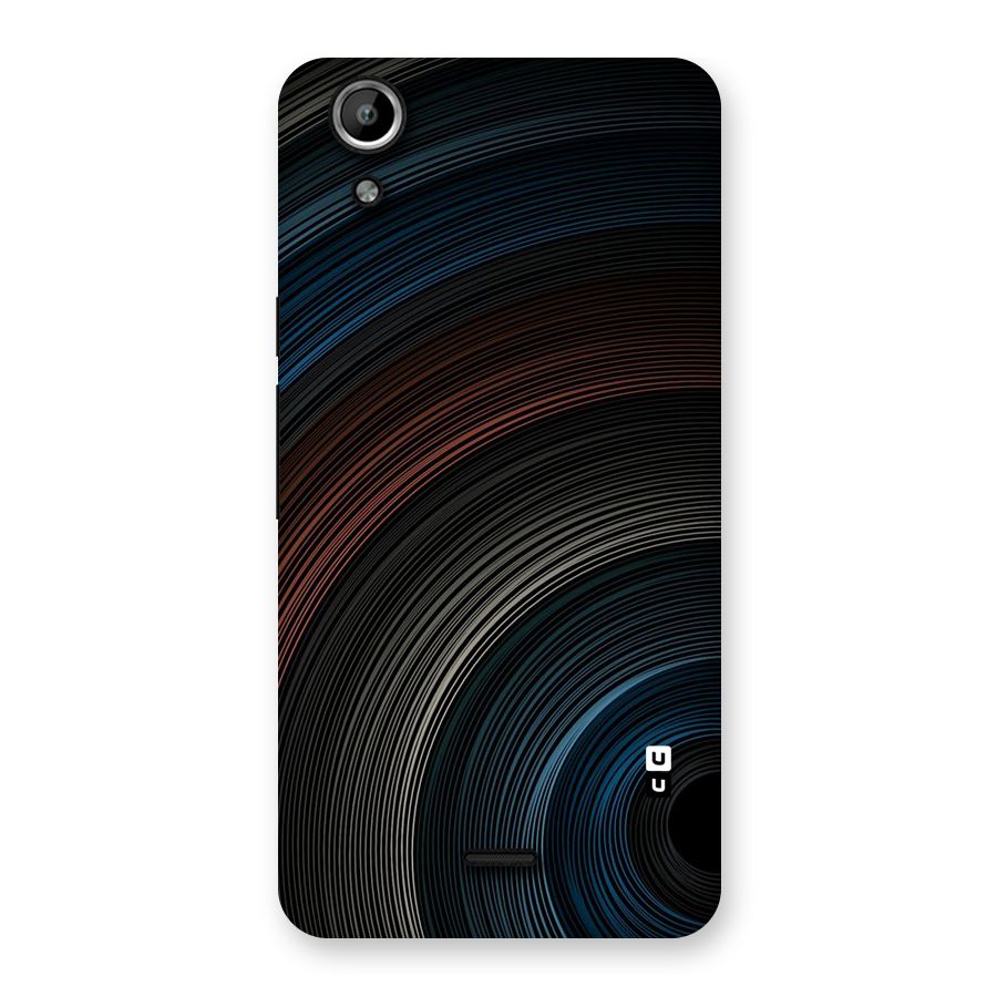 Dark Shade Swirls Back Case for Micromax Canvas Selfie Lens Q345