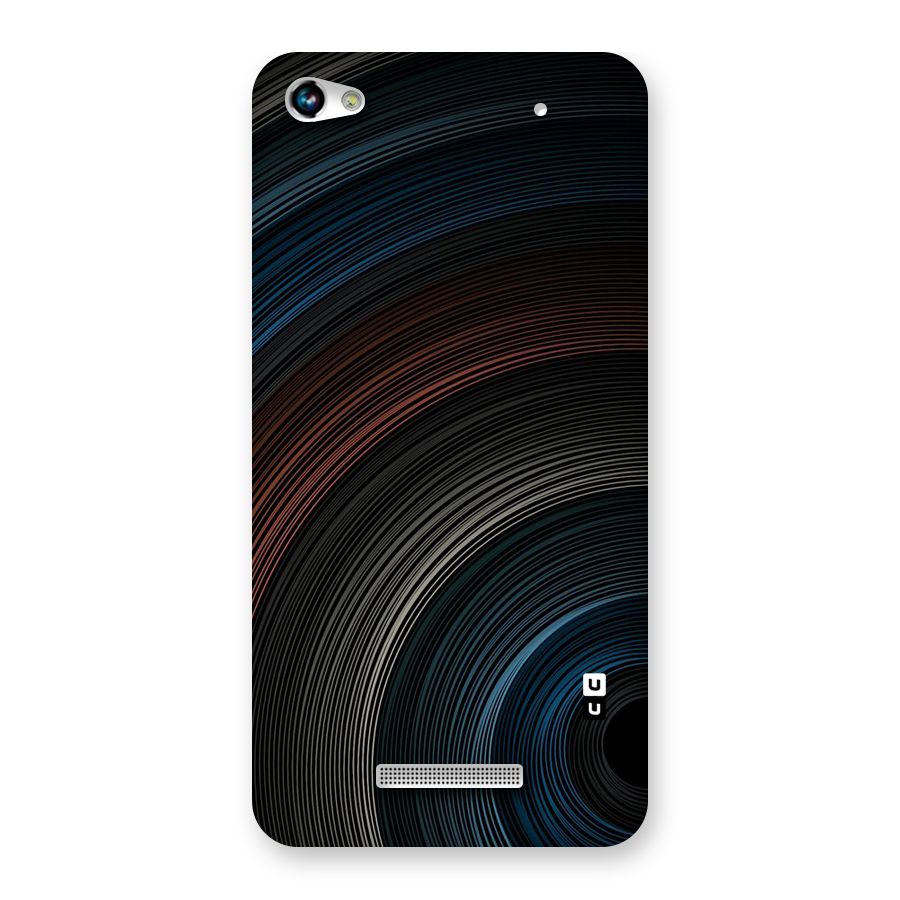 Dark Shade Swirls Back Case for Micromax Hue 2