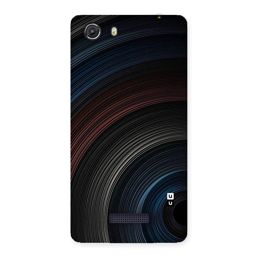 Dark Shade Swirls Back Case for Micromax Unite 3