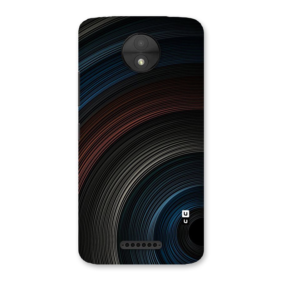 Dark Shade Swirls Back Case for Moto C