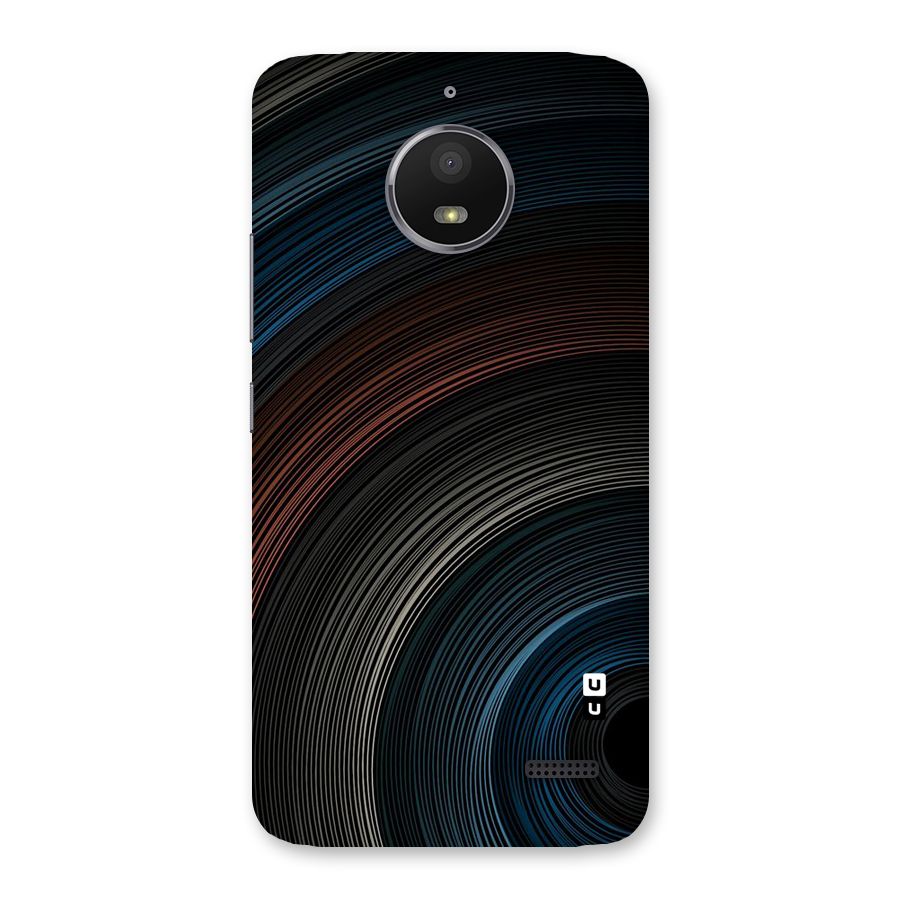 Dark Shade Swirls Back Case for Moto E4