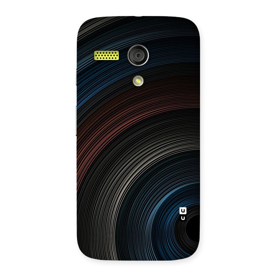 Dark Shade Swirls Back Case for Moto G