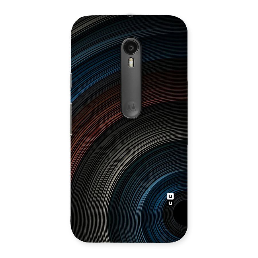 Dark Shade Swirls Back Case for Moto G3