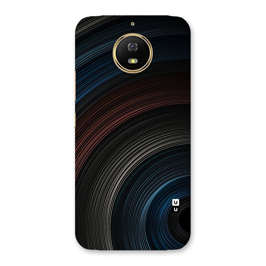 Dark Shade Swirls Back Case for Moto G5s