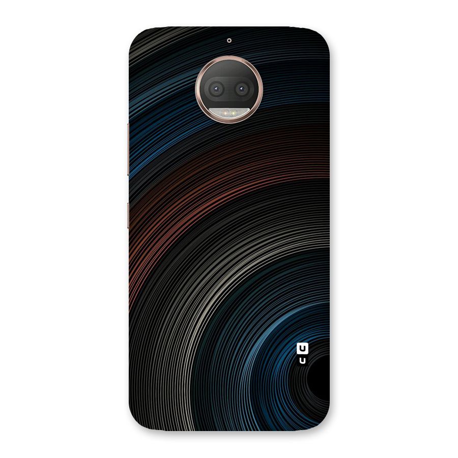 Dark Shade Swirls Back Case for Moto G5s Plus