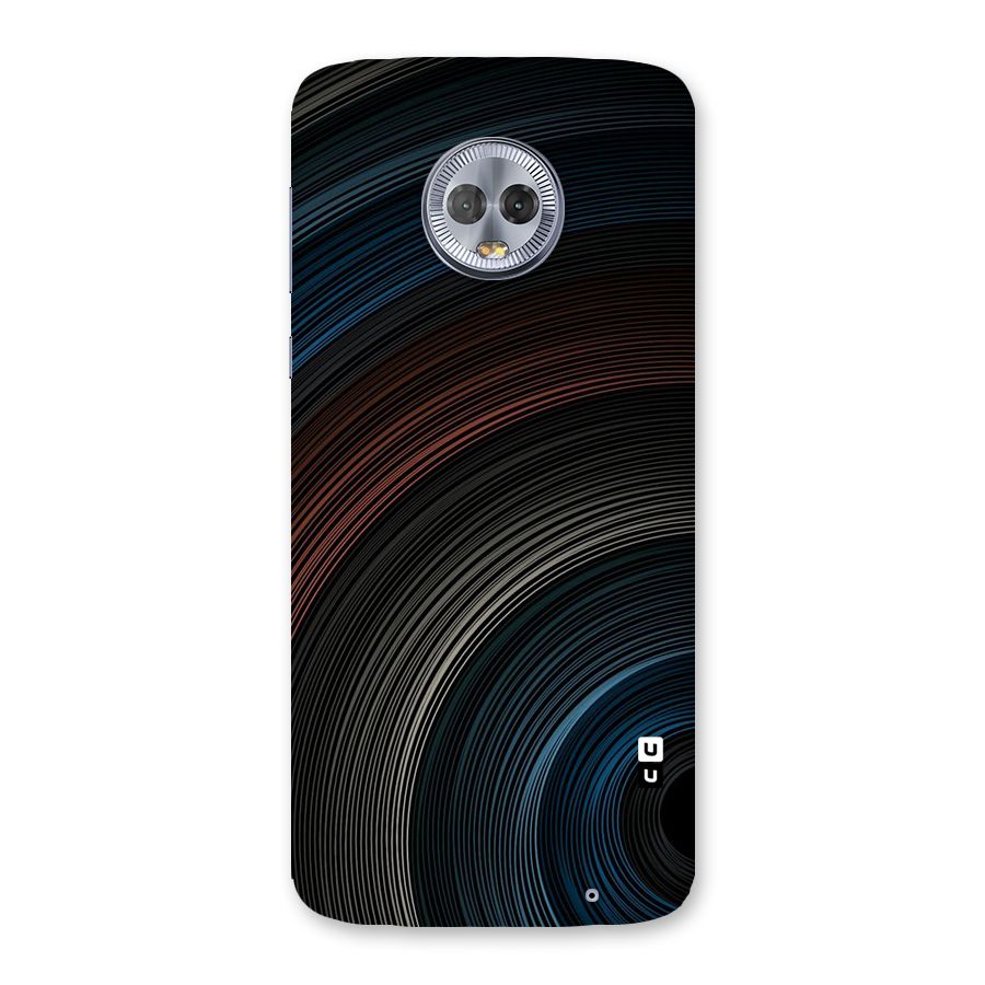 Dark Shade Swirls Back Case for Moto G6 Plus