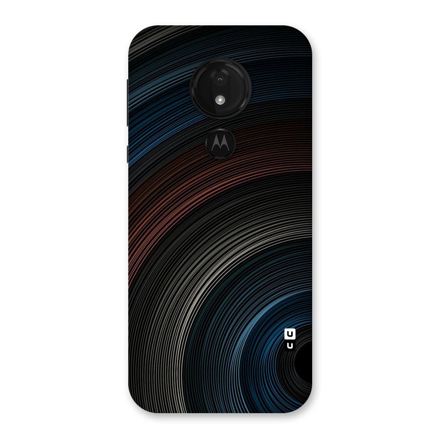 Dark Shade Swirls Back Case for Moto G7 Power
