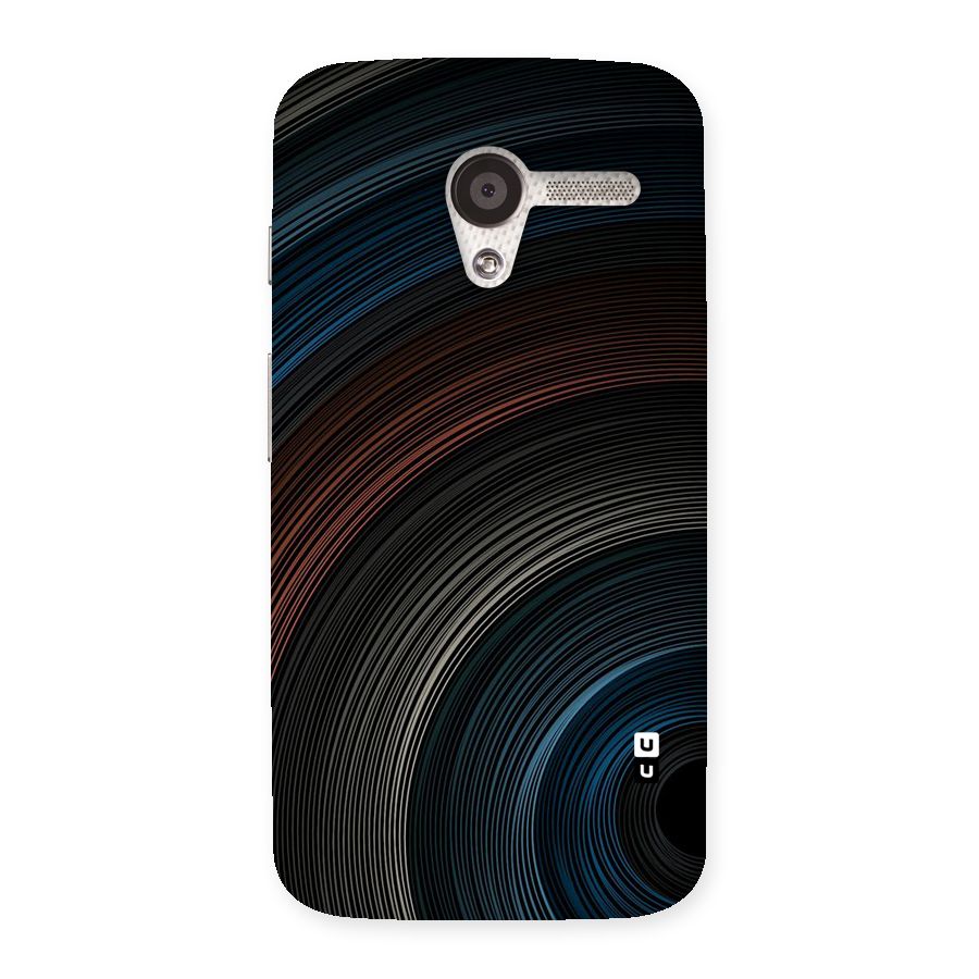 Dark Shade Swirls Back Case for Moto X