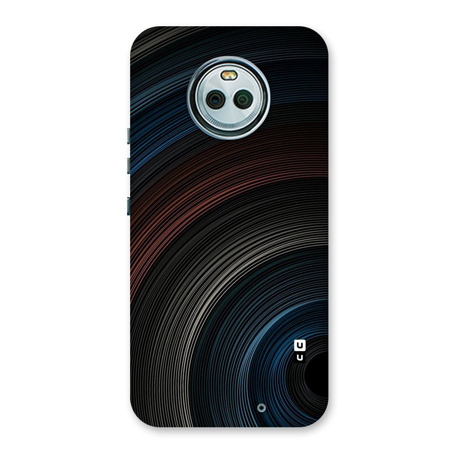 Dark Shade Swirls Back Case for Moto X4