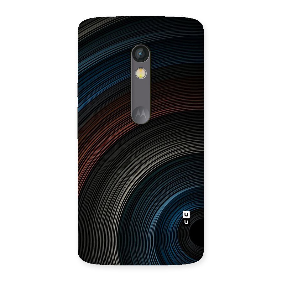 Dark Shade Swirls Back Case for Moto X Play
