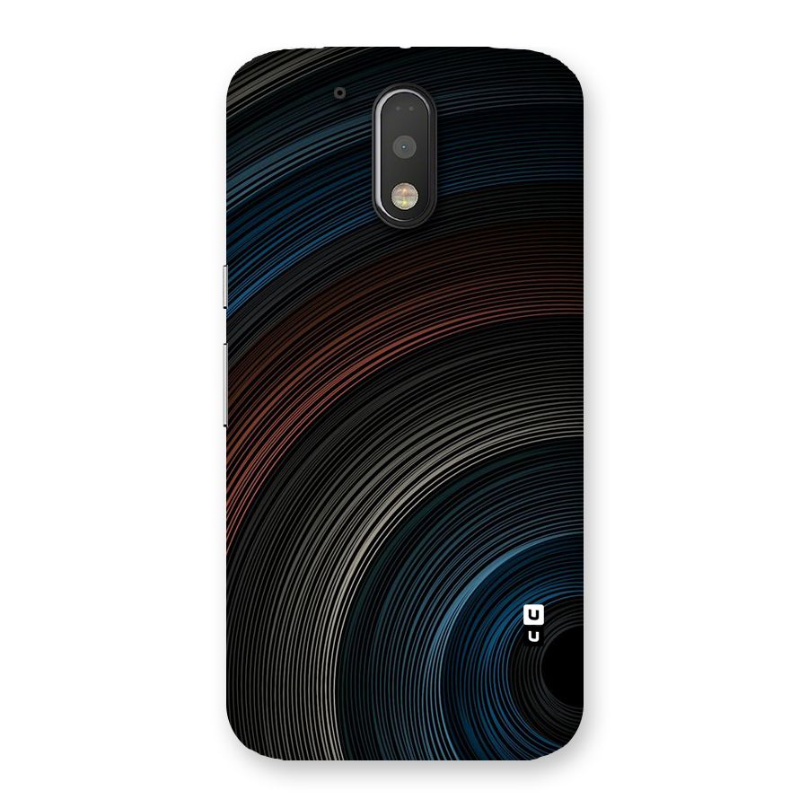 Dark Shade Swirls Back Case for Motorola Moto G4 Plus