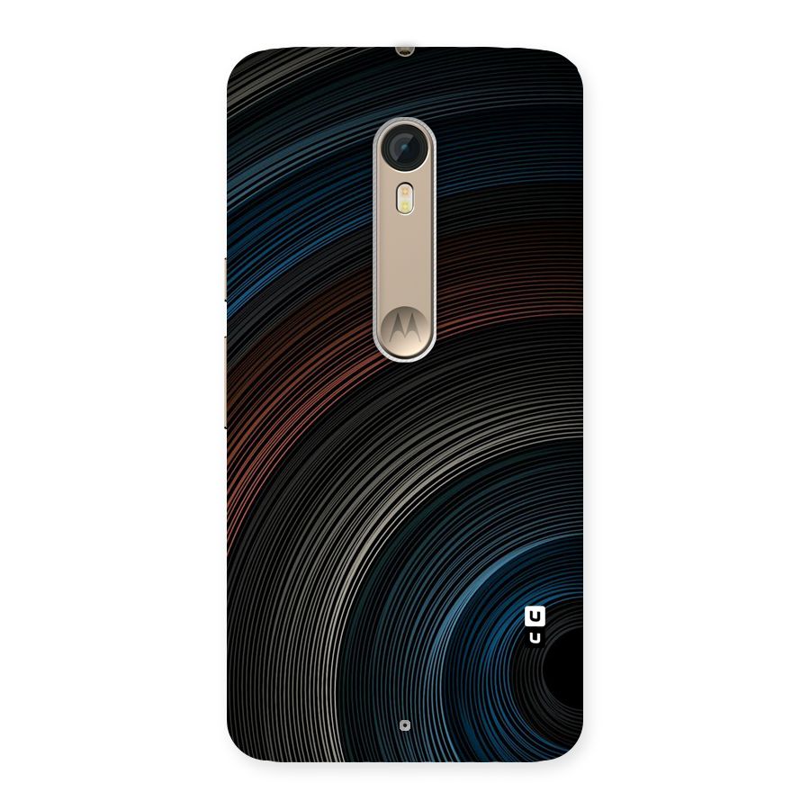 Dark Shade Swirls Back Case for Motorola Moto X Style