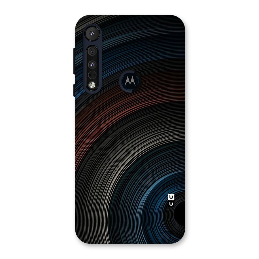 Dark Shade Swirls Back Case for Motorola One Macro