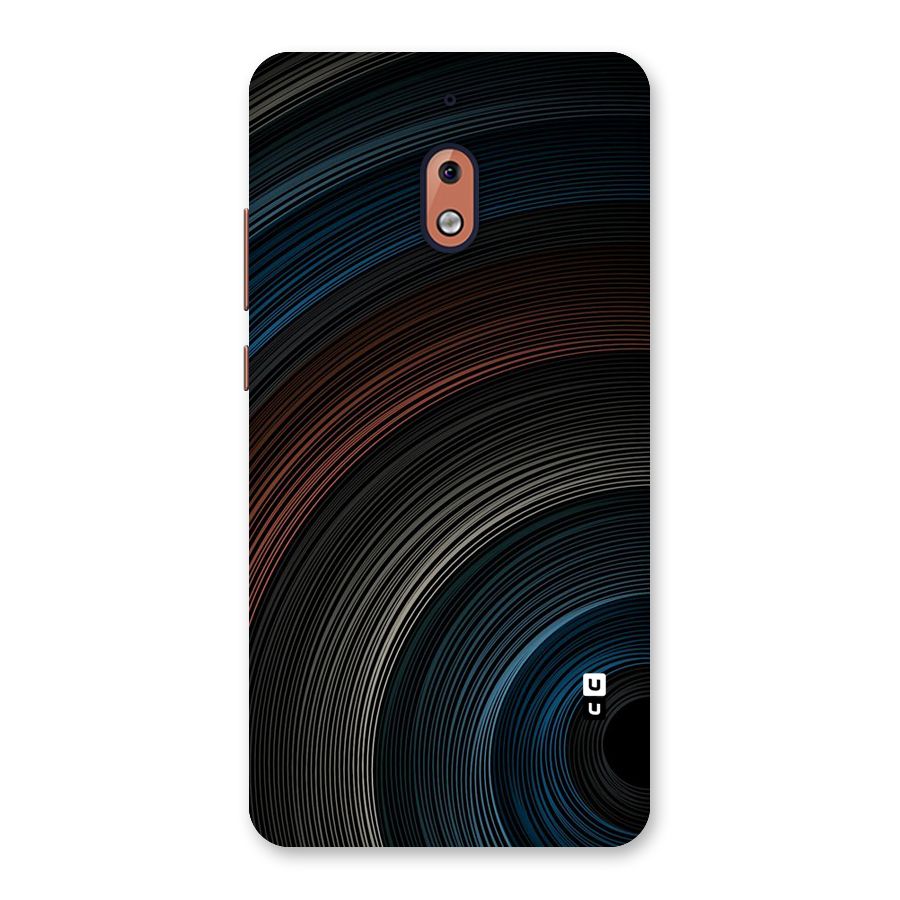 Dark Shade Swirls Back Case for Nokia 2.1