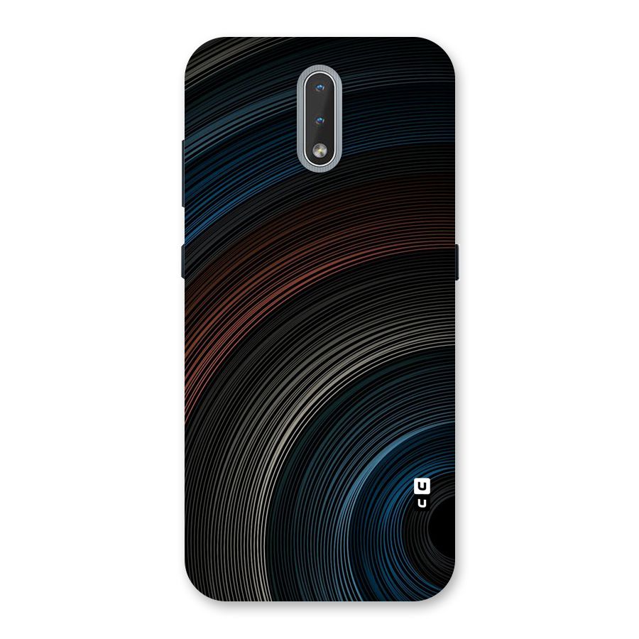 Dark Shade Swirls Back Case for Nokia 2.3