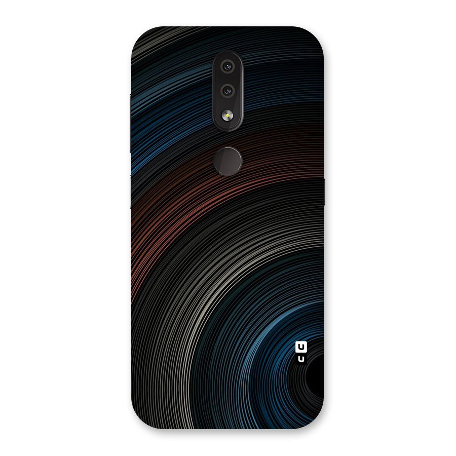 Dark Shade Swirls Back Case for Nokia 4.2