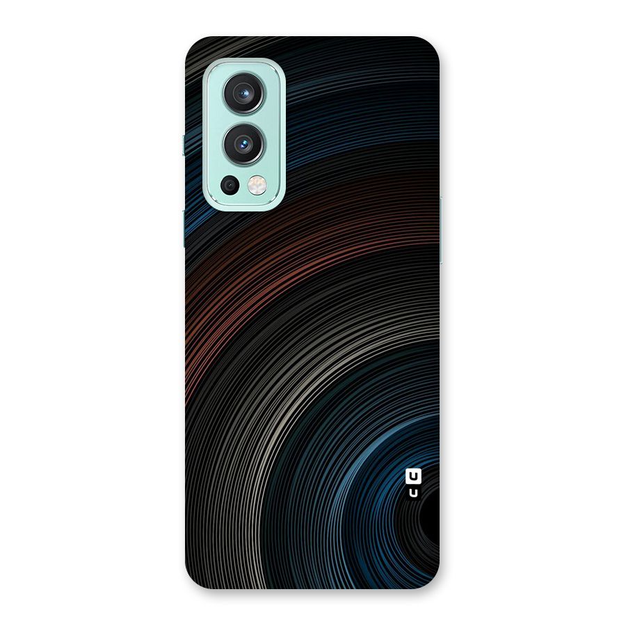 Dark Shade Swirls Back Case for OnePlus Nord 2 5G