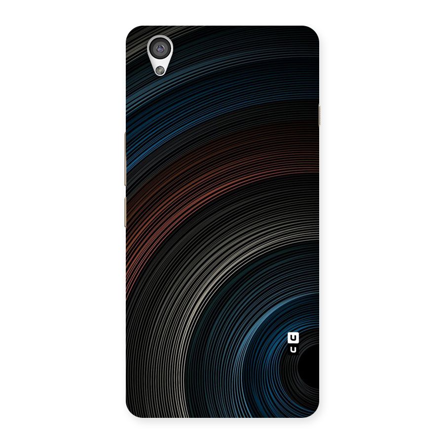Dark Shade Swirls Back Case for OnePlus X