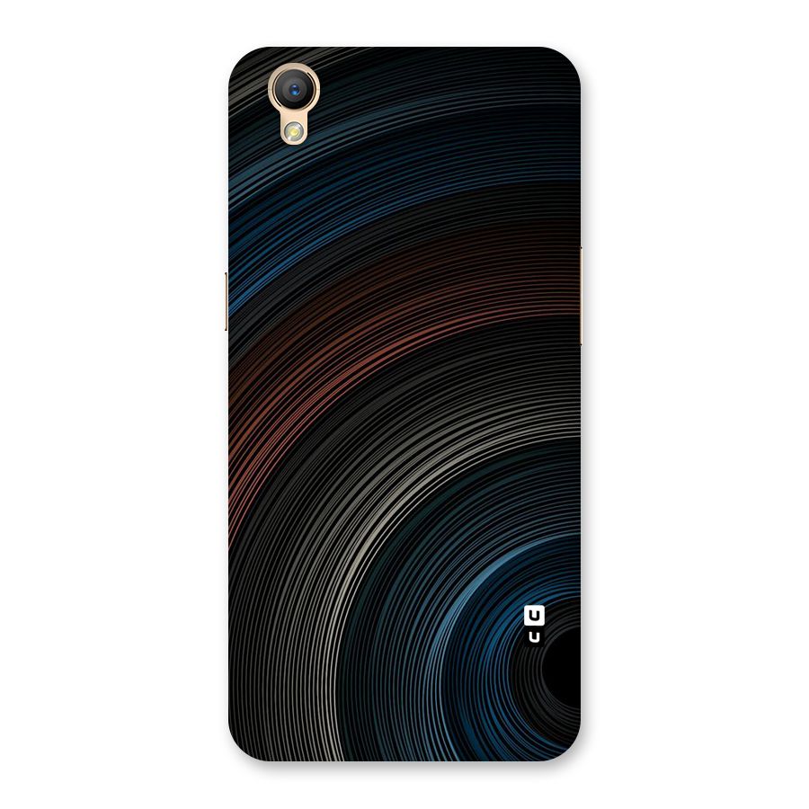 Dark Shade Swirls Back Case for Oppo A37