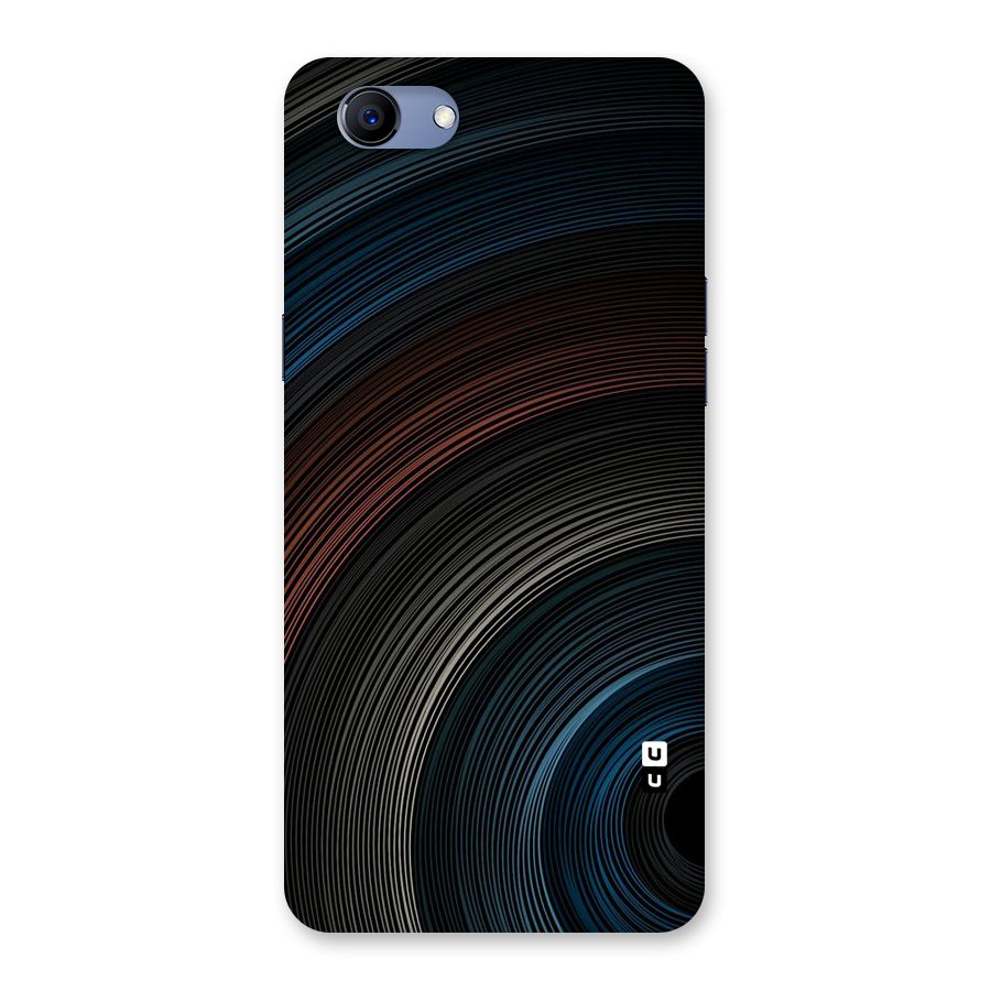 Dark Shade Swirls Back Case for Oppo Realme 1