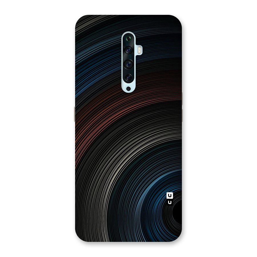 Dark Shade Swirls Back Case for Oppo Reno2 Z