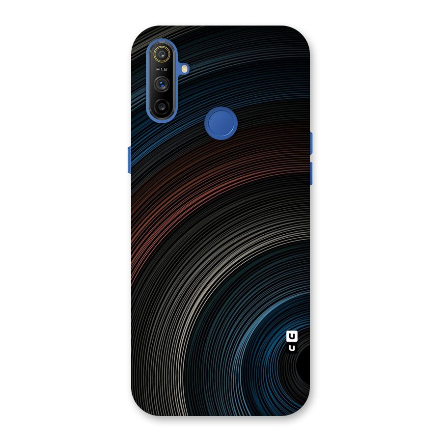 Dark Shade Swirls Back Case for Realme Narzo 10A