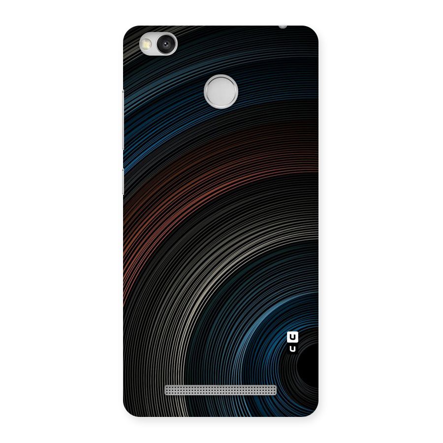 Dark Shade Swirls Back Case for Redmi 3S Prime