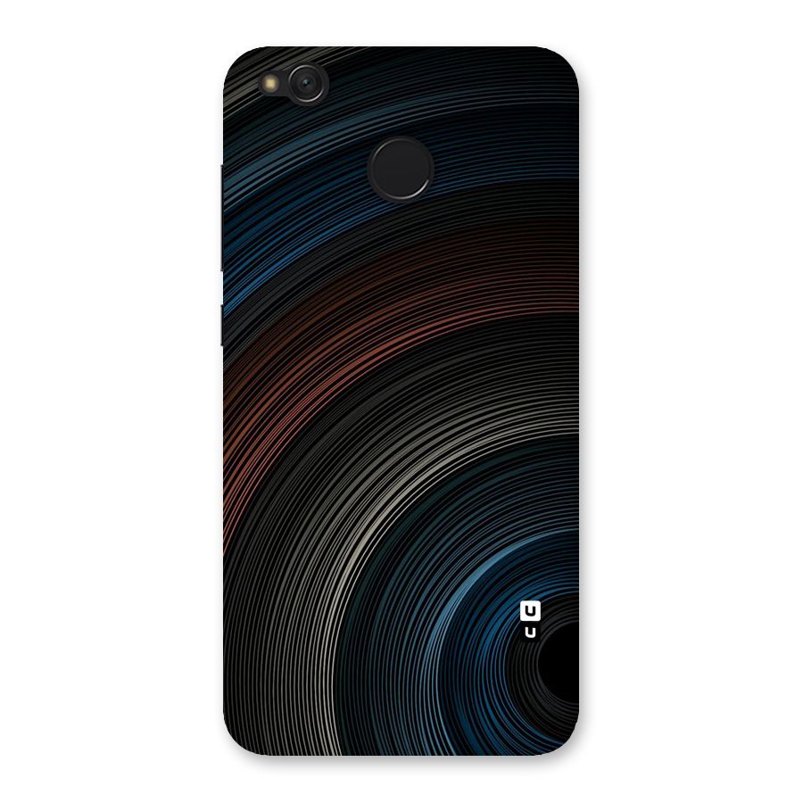 Dark Shade Swirls Back Case for Redmi 4