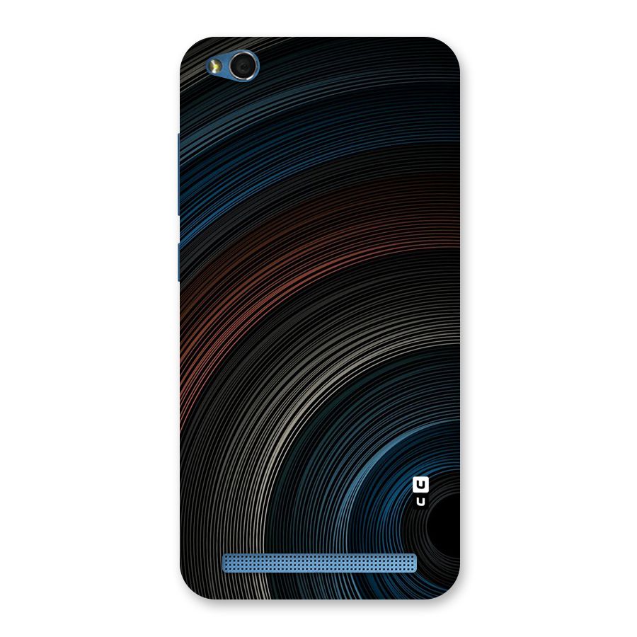 Dark Shade Swirls Back Case for Redmi 5A