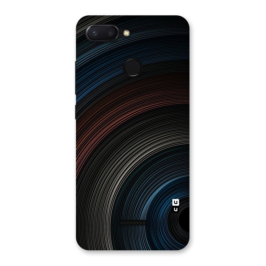Dark Shade Swirls Back Case for Redmi 6