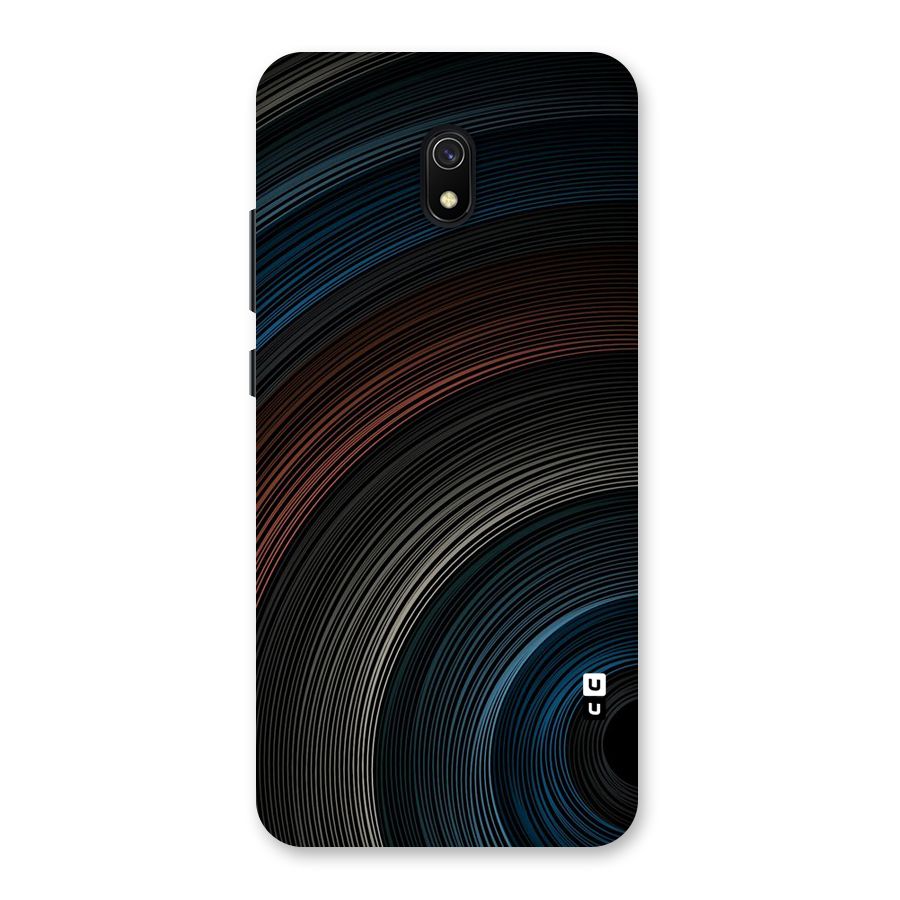 Dark Shade Swirls Back Case for Redmi 8A