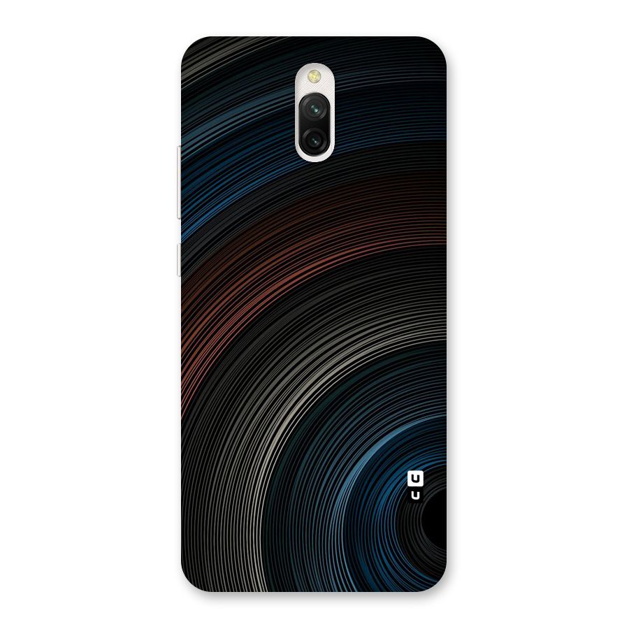 Dark Shade Swirls Back Case for Redmi 8A Dual