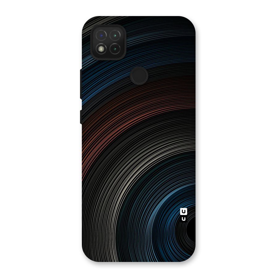 Dark Shade Swirls Back Case for Redmi 9