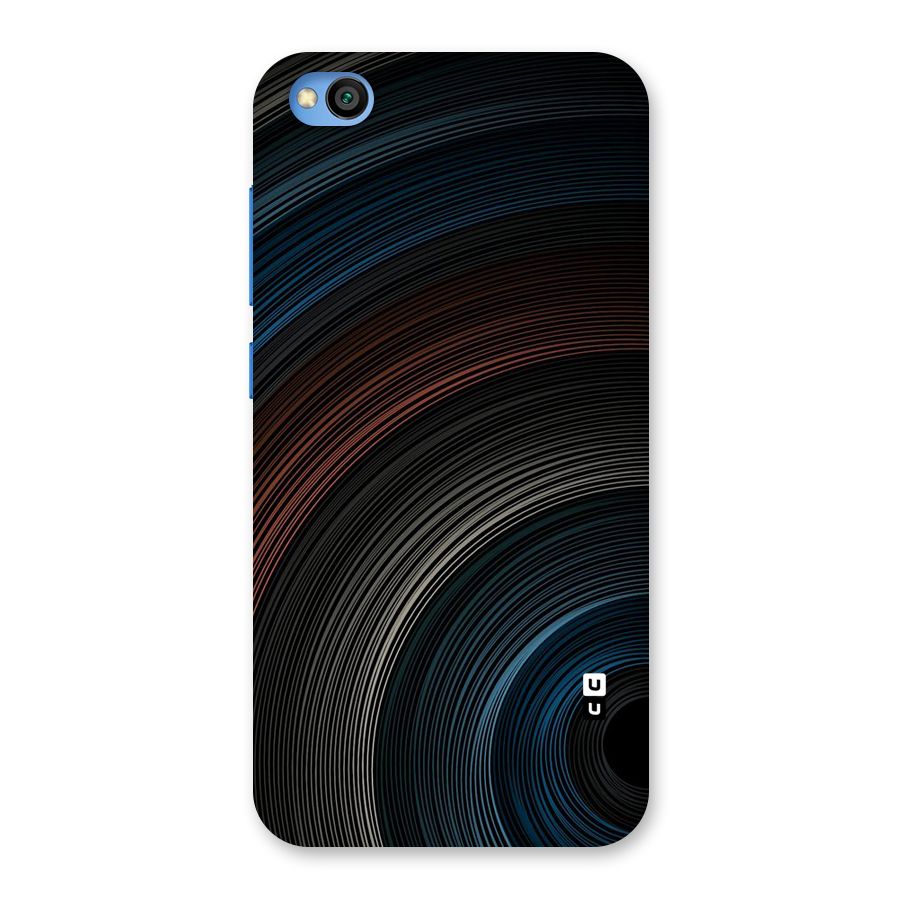 Dark Shade Swirls Back Case for Redmi Go