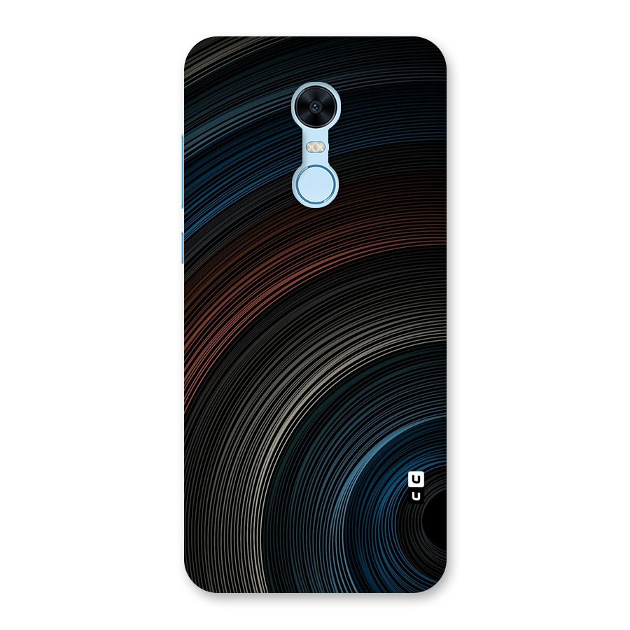 Dark Shade Swirls Back Case for Redmi Note 5