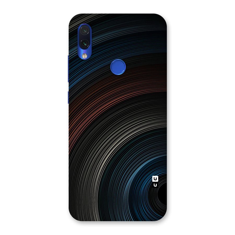 Dark Shade Swirls Back Case for Redmi Note 7