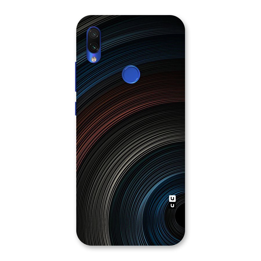 Dark Shade Swirls Back Case for Redmi Note 7S