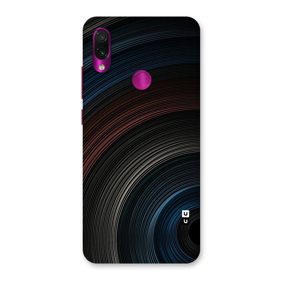 Dark Shade Swirls Back Case for Redmi Note 7 Pro