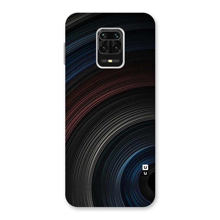 Dark Shade Swirls Back Case for Redmi Note 9 Pro